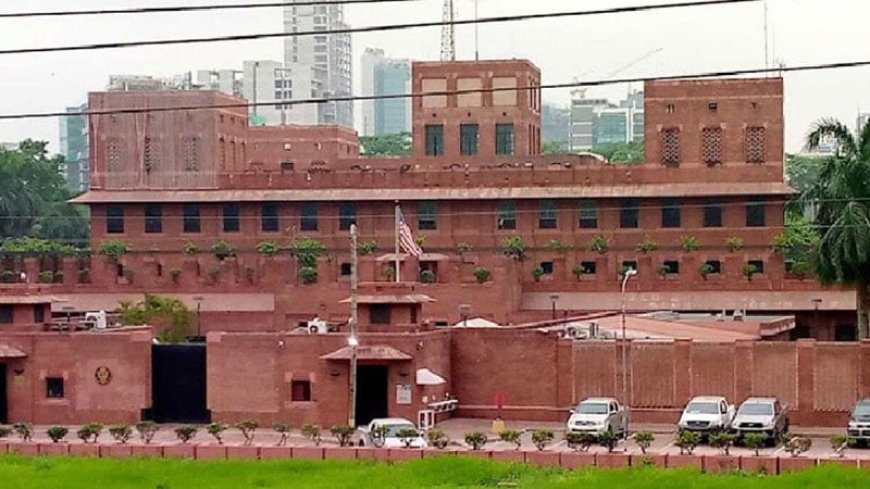 রাতে হঠাৎ মার্কিন দূতাবাসের নিরাপত্তা জোরদার