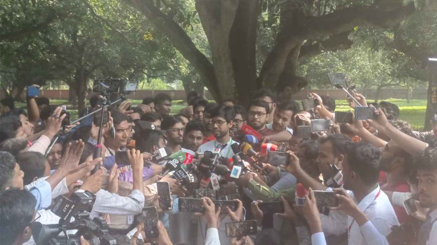 রাকসু নির্বাচন আমাদের জুলাই আন্দোলনেরই ফল : শিবির সমর্থিত ভিপি প্রার্থী