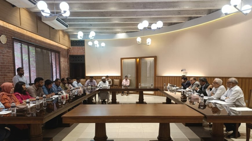 জুলাই যোদ্ধাদের সঙ্গে ঐকমত্য কমিশনের বৈঠক