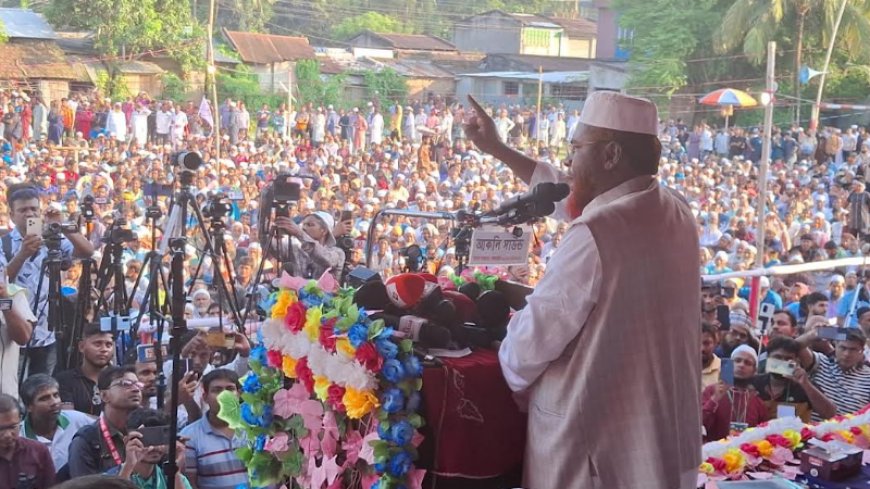 জামায়াত ঘের-জমি দখল করে না, বালু উত্তোলন করে না : গোলাম পরওয়ার