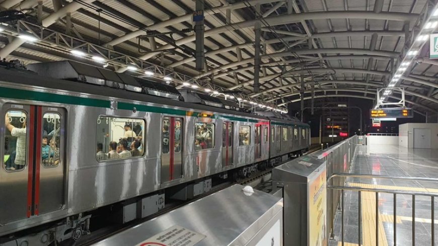 আবারও মেট্রোরেলে যান্ত্রিক ত্রুটি, যাত্রী পরিবহন বন্ধ