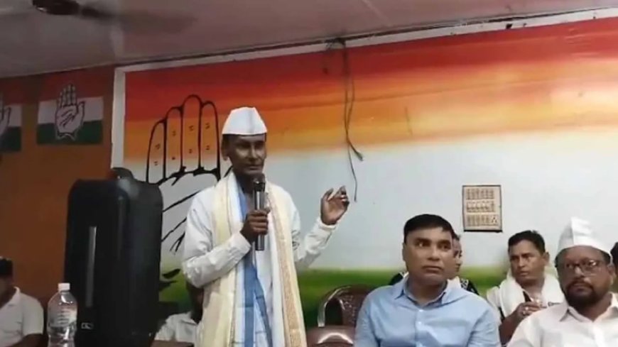 বাংলাদেশের জাতীয় সংগীত গাইলেন কংগ্রেস নেতা, ভারতে তোলপাড়