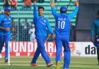 বাংলাদেশকে বড় ব্যবধানে হারিয়ে যুব ওয়ানডে সিরিজে সমতা আনল আফগানিস্তান