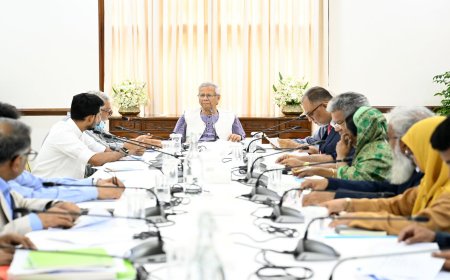 পরিবেশকে প্রভাবমুক্ত রেখে সমন্বিত যোগাযোগ ব্যবস্থা তৈরির আহ্বান প্রধান উপদেষ্টার