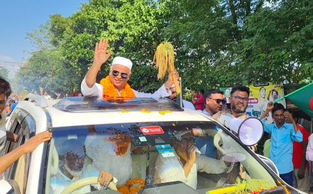 সিরাজগঞ্জ-৫ আসনে ধানের শীষের প্রার্থী আলিমকে গণসংবর্ধনা