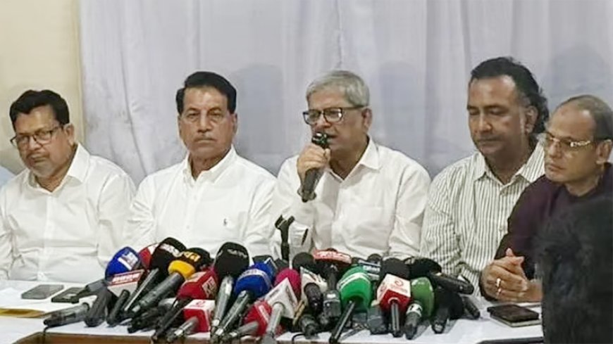 বাংলাদেশের শত্রুরা আবার মাথা তুলে উঠতে শুরু করেছে : মির্জা ফখরুল