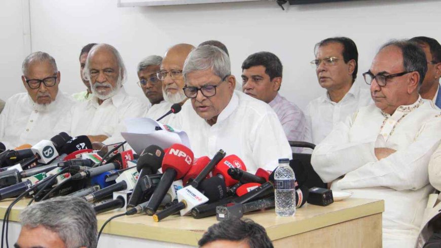 যে কারণে ৬৩ আসনে প্রার্থীর নাম দেয়নি বিএনপি, জানালেন মির্জা ফখরুল