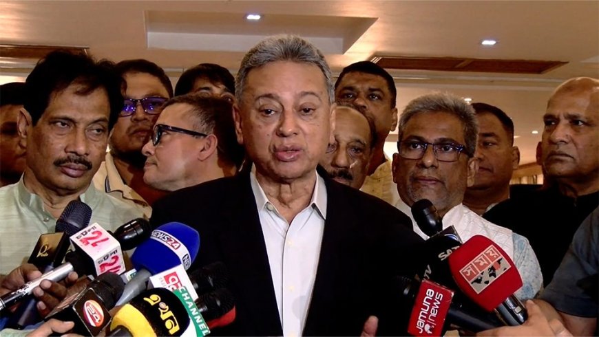 সংসদ নির্বাচনের দিনে গণভোট নিয়ে বিএনপির আপত্তি নেই : আমীর খসরু