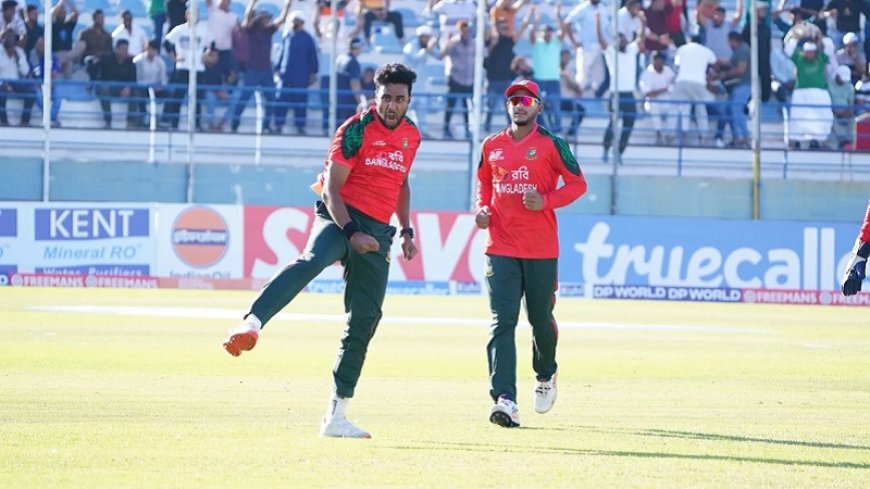 নাটকীয় সুপার ওভারে ভারতকে হারিয়ে ফাইনালে বাংলাদেশ