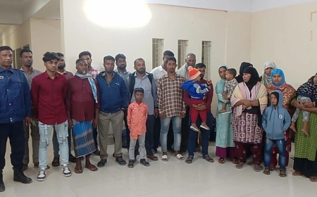 পাচার হওয়া ২৪ বাংলাদেশিকে ফেরত পাঠাল ভারতীয় পুলিশ