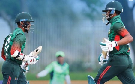 পাকিস্তানের কাছে হেরে সেমিফাইনাল থেকে বাংলাদেশের বিদায়