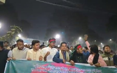 স্বরাষ্ট্র উপদেষ্টার পদত্যাগসহ ৩ দাবিতে ছাত্র অধিকার পরিষদের বিক্ষোভ