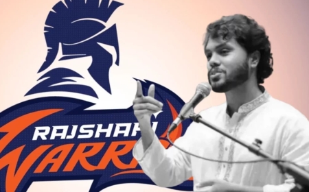 শহীদ ওসমান হাদিকে জার্সি উৎসর্গ করল রাজশাহী ওয়ারিয়র্স