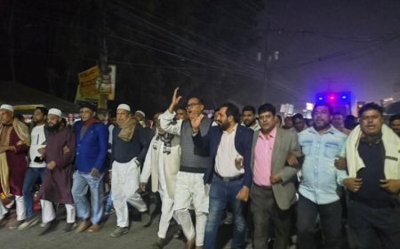 গাজীপুরে জাসাস নেতাকে হত্যা, বিচারের দাবিতে বিএনপির বিক্ষোভ