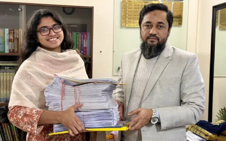 স্বতন্ত্র প্রার্থী হিসেবে মনোনয়নপত্র জমা দিলেন তাসনিম জারা