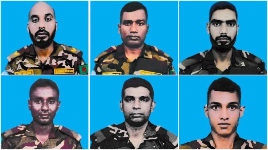 সুদানে আবেইতে সন্ত্রাসী হামলায় হতাহত শান্তিরক্ষীদের নাম ও ছবি প্রকাশ করেছে আইএসপিআর