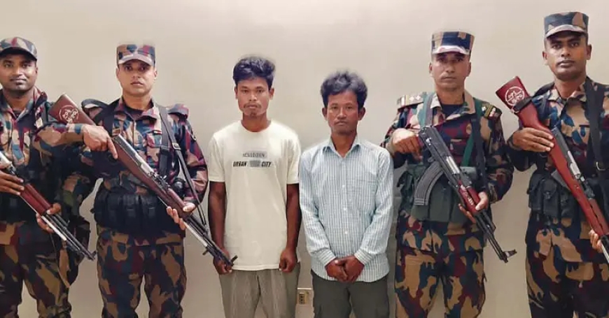 হাদিকে হত্যাচেষ্টা: শেরপুর সীমান্তে ফিলিপের দুই সহযোগী আটক