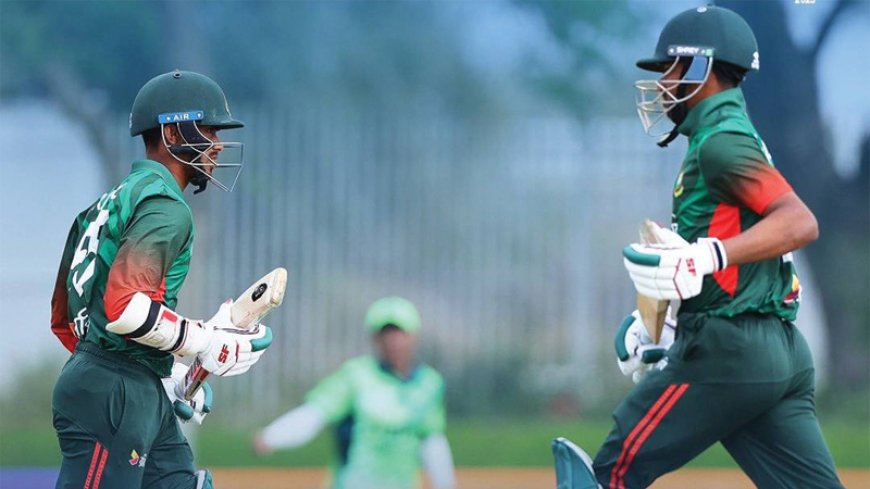 পাকিস্তানের কাছে হেরে সেমিফাইনাল থেকে বাংলাদেশের বিদায়