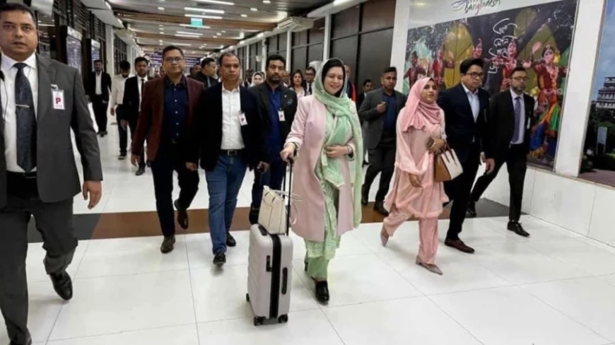 পরিবারসহ দেশে ফিরতে লন্ডনে গেলেন ডা. জুবাইদা রহমান