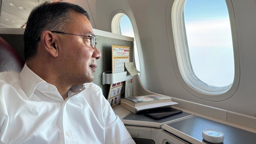 তারেক রহমানকে বহনকারী বিমান সিলেটে অবতরণ