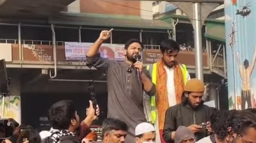 উপদেষ্টারা শাহবাগে না আসা পর্যন্ত অবস্থান ছাড়বে না ইনকিলাব মঞ্চ : জাবের