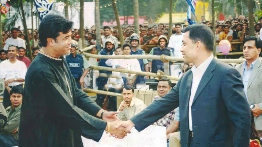 তারেক রহমানের সঙ্গে প্রয়াত চিত্রনায়ক মান্নার ছবি, যা জানা গেল