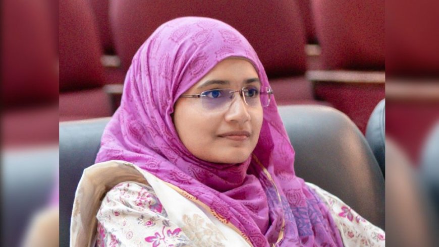 এনসিপি থেকে আপাতত পদত্যাগ করছেন না সামান্তা শারমিন