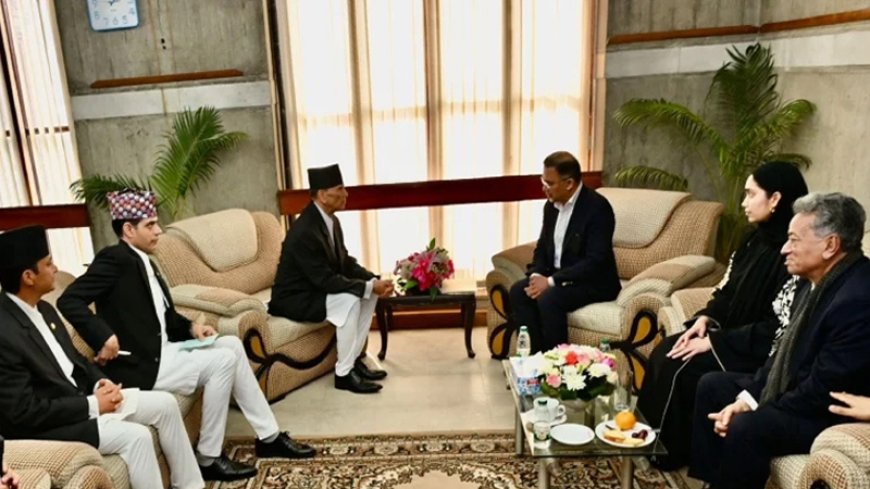 তারেক রহমানের হাতে শোকবার্তা পৌঁছে দিলেন নেপাল ও ভুটানের মন্ত্রীরা