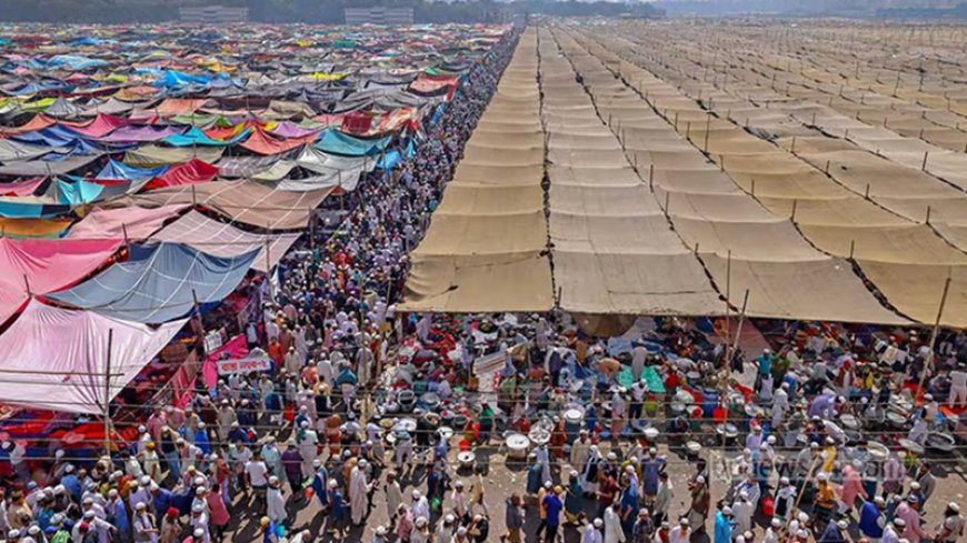 নির্বাচনের আগে হচ্ছে না টঙ্গীর ইজতেমা, খুলে ফেলা হচ্ছে প্যান্ডেল