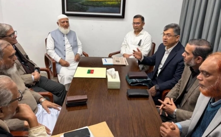 খালেদা জিয়ার তৈরি ঐক্যের পাটাতনে যেন একসাথে কাজ করতে পারি : জামায়াত আমির