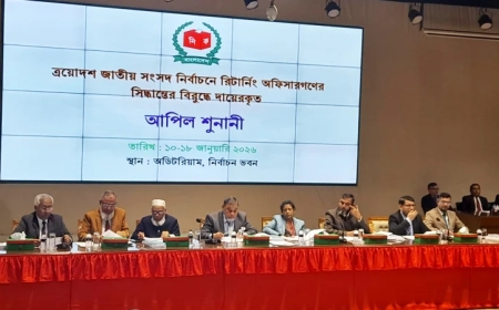 প্রার্থিতা ফিরে পেতে ইসিতে আপিল শুনানি শুরু