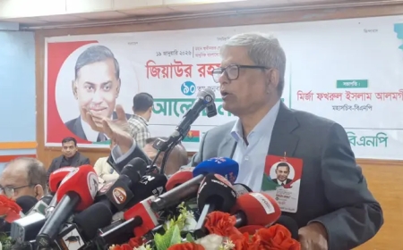 জনগণ চাইলে আমরা সরকার গঠন করব, না চাইলে বিরোধী দলে থাকবো : মির্জা ফখরুল