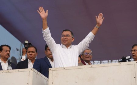 রাতে সিলেট যাচ্ছেন তারেক রহমান, কাল থেকে নির্বাচনী সমাবেশ শুরু