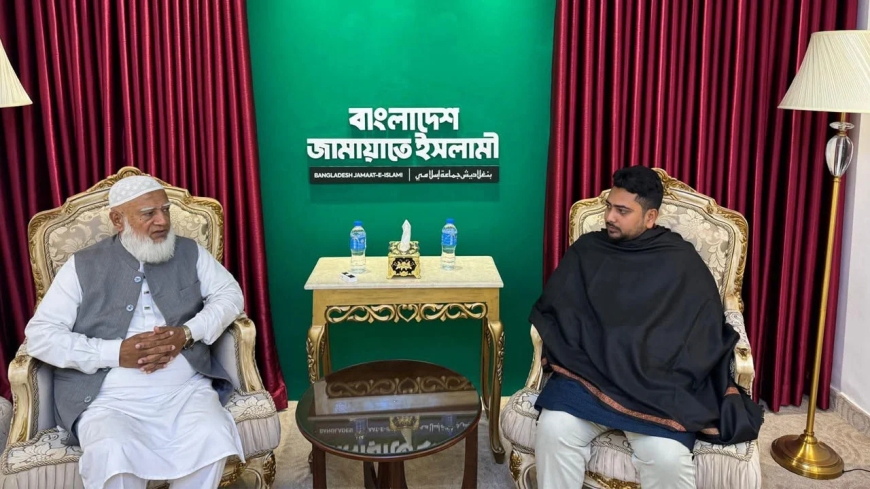 ডা. শফিকুর রহমানের সঙ্গে নাহিদ ইসলামের বৈঠক, নির্বাচন নিয়ে আলোচনা