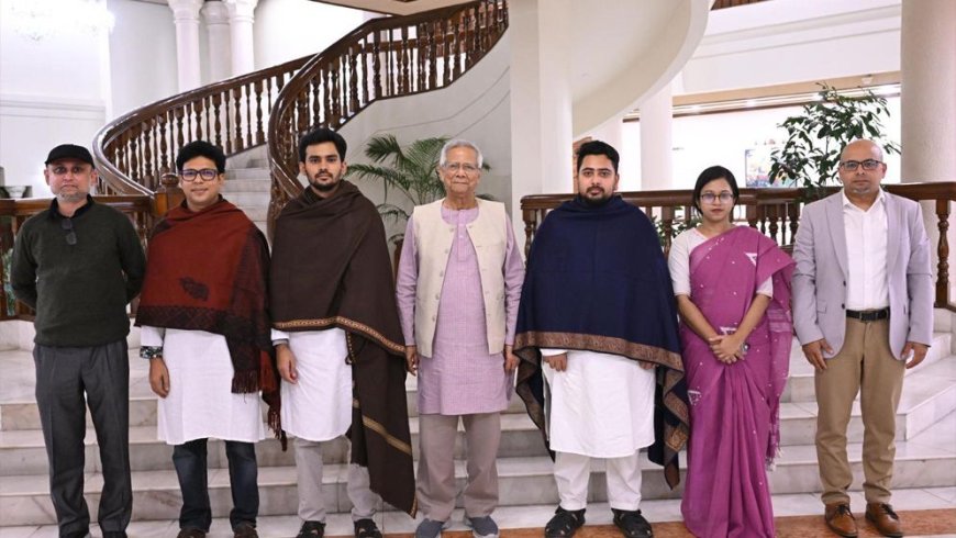 এনসিপির প্রতিনিধি দলের সঙ্গে প্রধান উপদেষ্টার বৈঠক