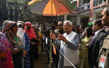 নির্বাচন ও গণভোট সুষ্ঠু হওয়ায় জাতির প্রতি প্রধান উপদেষ্টার কৃতজ্ঞতা