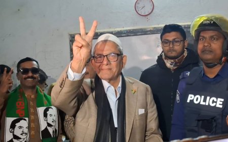 ঠাকুরগাঁও-১ আসনে মির্জা ফখরুল বিজয়ী