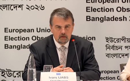 নির্বাচন গ্রহণযোগ্য ও প্রতিযোগিতামূলক হয়েছে : ইইউ পর্যেবক্ষক মিশন