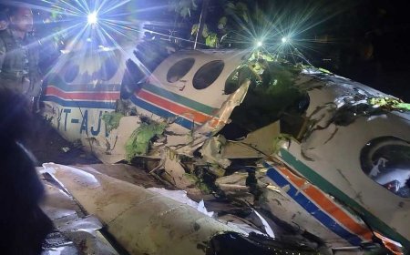ভারতের এয়ার অ্যাম্বুলেন্স বিধ্বস্ত হয়ে নিহত ৭