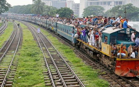 ঈদে ট্রেনের অগ্রিম টিকিট বিক্রির তারিখ ঘোষণা