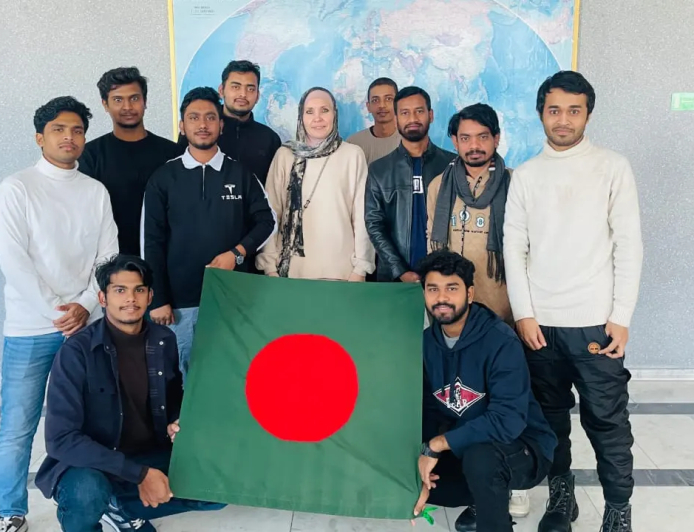 রাশিয়ায় বাংলাদেশিদের আন্তর্জাতিক মাতৃভাষা দিবস পালন