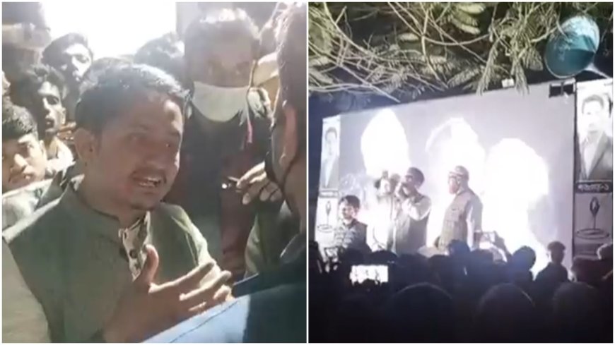 পঞ্চগড়ে সারজিসের নির্বাচনী সভায় আচরণবিধি লঙ্ঘন, জরিমানা