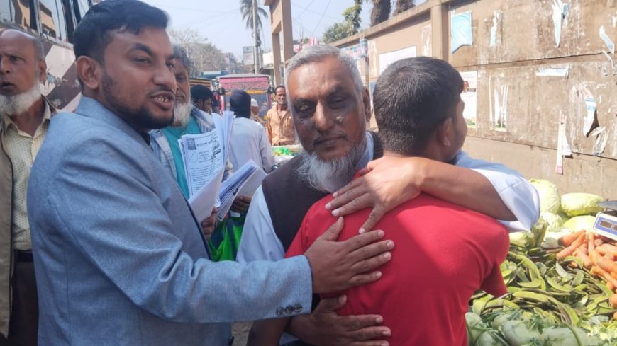 ঝালকাঠি-১ আসনে নির্বাচনী মাঠঘাট চষে বেড়াচ্ছে জনতার দলের প্রার্থী জসীম