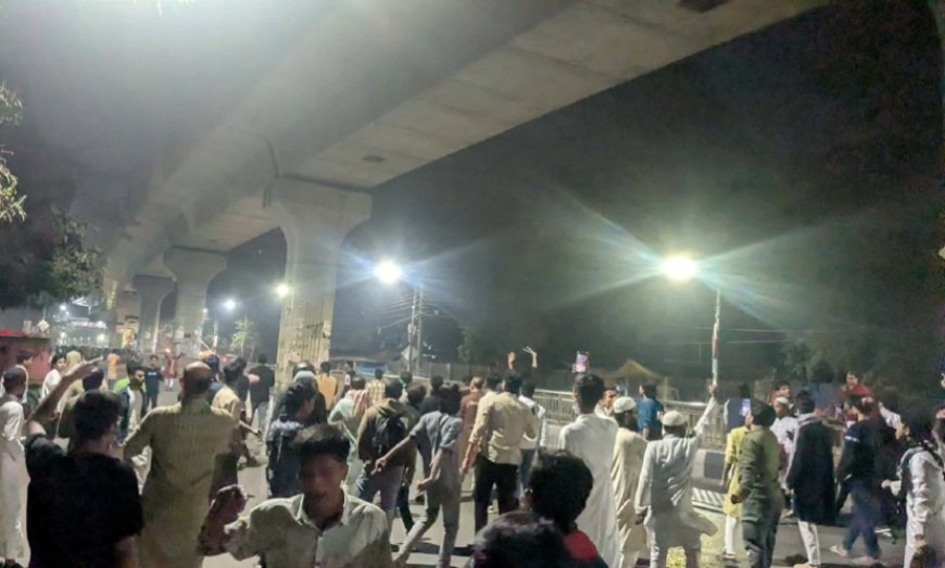 শাহবাগে ফের পুলিশ-ইনকিলাব মঞ্চ সংঘর্ষ, আহত অনেকে