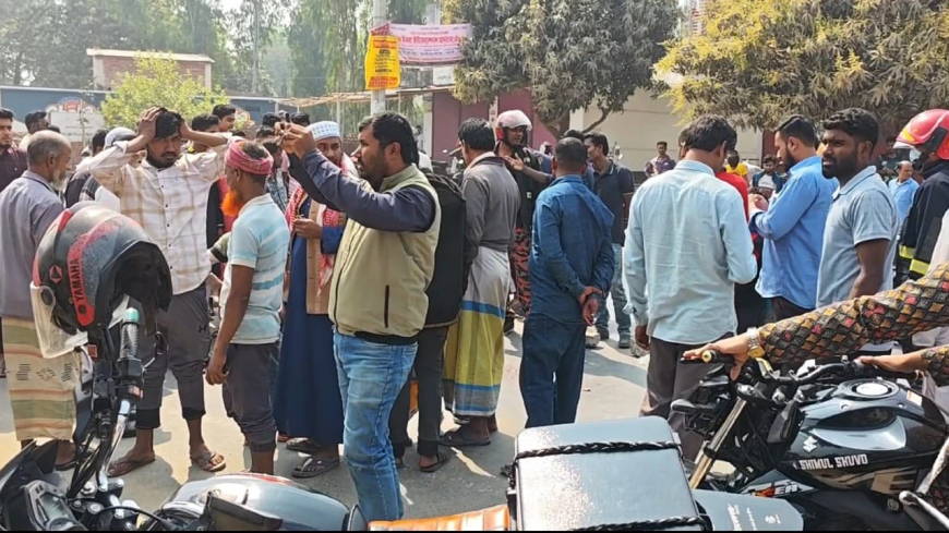 দিনাজপুরে ট্রাকের ধাক্কায় ২ মোটরসাইকেল আরোহী নিহত