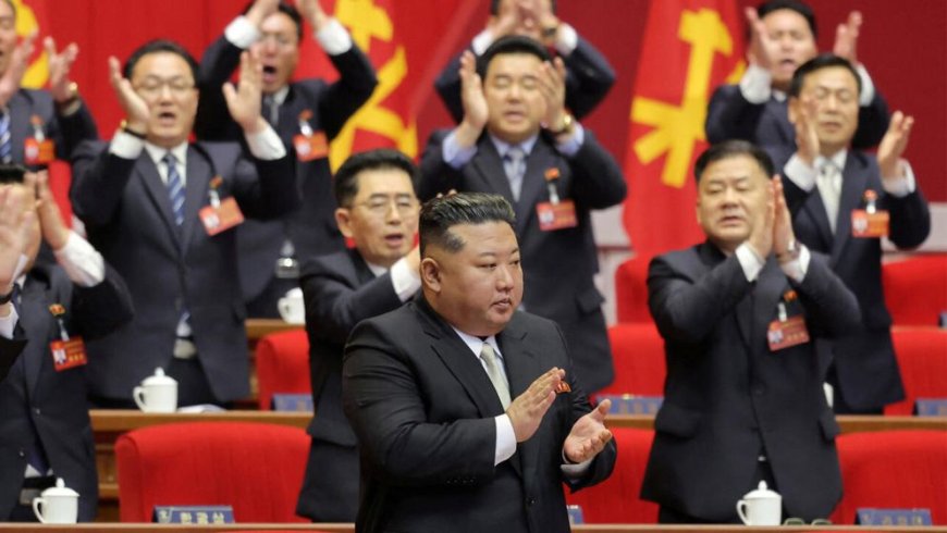 ফের উত্তর কোরিয়ার ক্ষমতাসীন দলের প্রধান নির্বাচিত হলেন কিম জং উন