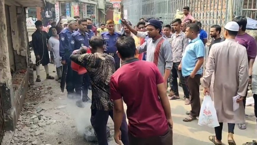 ময়মনসিংহ নগরীর আ.লীগ কার্যালয় ভাঙচুর