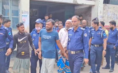 নরসিংদীতে আলোচিত ধর্ষণের ঘটনায় নূরাসহ ৭ আসামির ৮ দিনের রিমান্ড