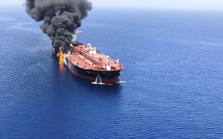 হরমুজ প্রণালীতে তেলবাহী ট্যাংকারে হামলা