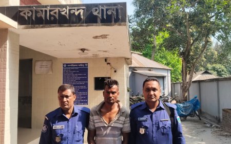 সিরাজগঞ্জে ডাকাত সর্দার কেচুকে পুলিশে দিল পরিবার ও স্থানীয়রা